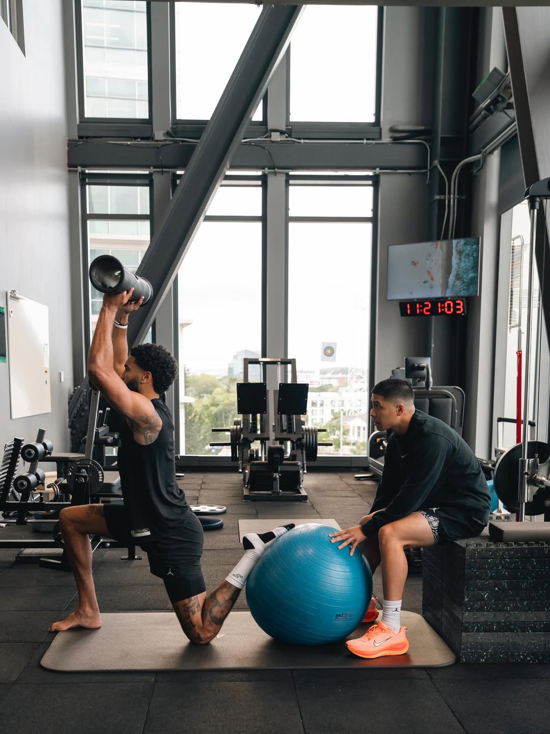 迷分享, 训练照与球